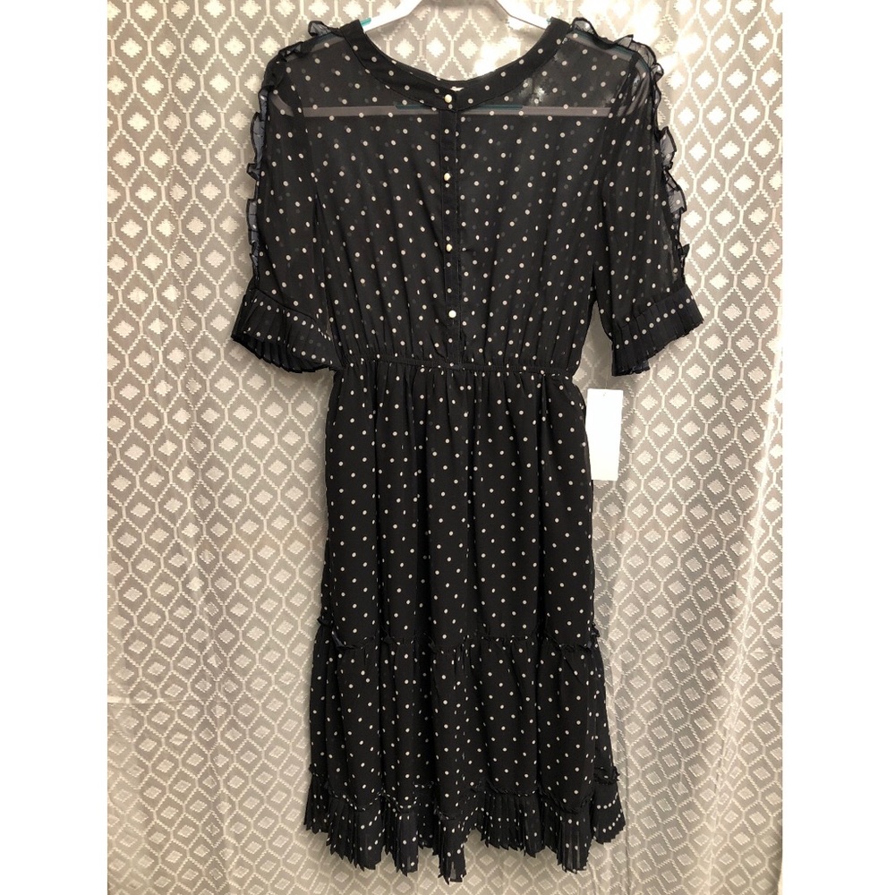 NWT B&W Polka Dot Dress
